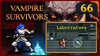 🧛 Vampire Survivors (4K) #66 🔹 Santa Javelin in Laborratory ◽ Miang Moonspell