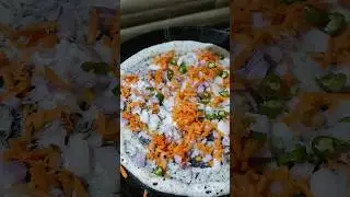 Onion Dosa l Carrot Dosa #dosa #onion #carrot #mirchi #streetstyle #food #recipe #foodshorts #yummy