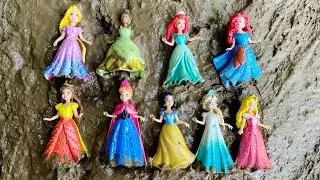 Disney Princess Doll Makeover ~ DIY Miniature Ideas for Barbie - Wig, Dress, Faceup, andMore! DIY