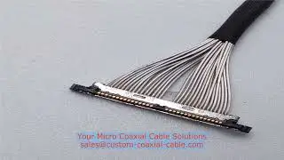Customized-for-Application 30 Pin To Micro Usb Cable Dxf For Robotics 40 Coaxial Usb-C Alt Mode Qual