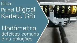 Dica: Painel Digital do Kadett GSi - Hodômetro travado - Black Hill Auto