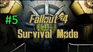 Fallout 4 - Survival Mode (Live Stream) - Half Way To Diamond City?! #5