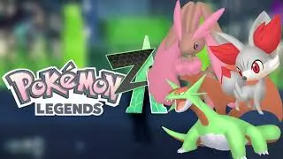 Как охотиться на Феннекина, Саламенса и других в Pokemon Legends Z-A! (Дикая зона 18)