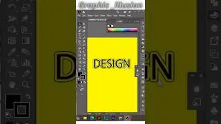 Typography magic in Illustrator ✨ | Learn creative text design in simple steps! #textdesign