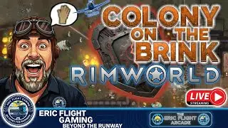 RimWorld LIVE 🔥 This Colony Is Falling Apart | Survival, Chaos & Bad Decisions 🚀🪐🌑