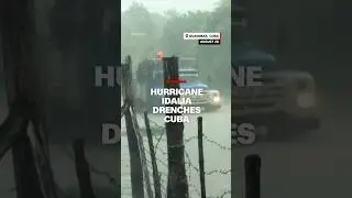 Hurricane Idalia drenches Cuba