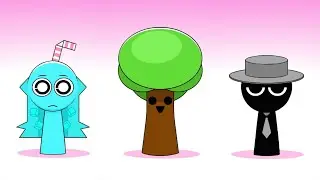 Sprunki OC Mr. Tree Phase 58 Beautiful #sprunki #incredibox #animation #sprunkisong