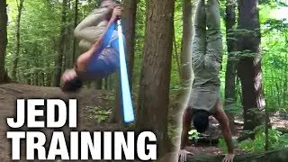Star Wars Jedi Training In Real Life (Parkour, Lightsaber, Tricking)