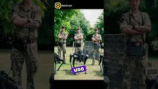 Japan Deploys Robot Dogs in Airborne Drill! Robodog-kun 😱 #shorts