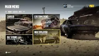 ГЛАВНОЕ МЕНЮ WRECKFEST - МАШИНЫ - ТРАССЫ - ОПЦИИ - XBOX ONE PS4