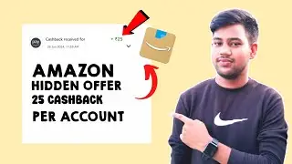 AMAZON NEW HIDDEN OFFER | ₹25 Cashback Per Account | New Free Recharge Offer