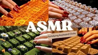 Typing on Slime, Honey, Ice Cream? | 25 Surreal ASMR Keyboards 🔊⌨️