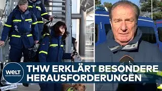 THW-PRÄSIDENT FRIEDSAM: „Dabei muss jede Bewegung dieser Trümmer vermieden werden“