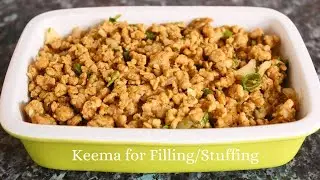Mince Filling recipe | Keema for Stuffing | multipurpose Keema Stuffing | Neelo's kitchen