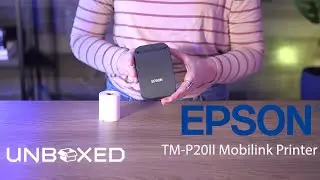 Unboxed with the Epson TM-P20II Wearable Mobile Printer