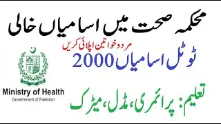 Health Authority Sanitary Patrol Jobs 2021 | Govt Health Department 2021
