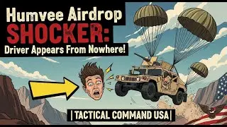 Humvee Airdrop SHOCKER: Driver Appears From Nowhere! | Tactical Command USA