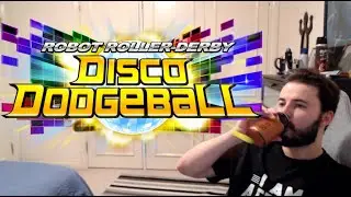 ROBOT ROLLER-DERBY DISCO DODGEBALL!!!!