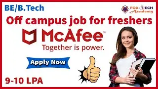 Off campus job for 2021 | Jobs for freshers 2020 | Free job 2020 | Off campus job for freshers