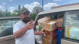 Volunteer Work in Israel Taking Food to Soldiers #israel #idf #blessajew