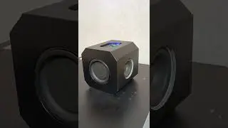 Speaker bluetooth 360&deg; #bluetoothspeaker #diy #handmade #360degree #bass 