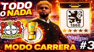 El Partido Más Importante del Año 😱 Münich 1860 vs Leverkusen  Semifinal DFBPokal FC 26 Modo Carrera