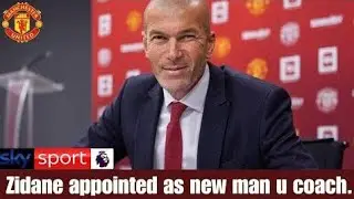 Zinedine Zidane to Manchester United? Reports Spark Excitement as Old Trafford Awaits a New Era 🚨🔥