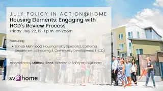 Sohab Mehmood, HCD, on Public Participation in the Housing Element Process