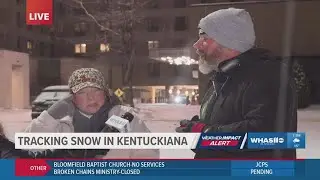 Nurses and first responders get help navigating snow-covered roads