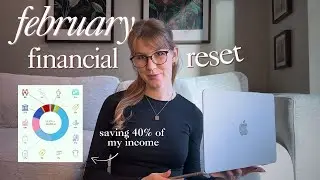 ФИНАНСОВАЯ ПЕРЕЗАГРУЗКА В ФЕВРАЛЕ 💸 высокий доход за месяц, 40% сбережений, челлендж с низким пот...