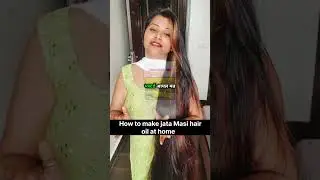 how to make  *jatamansi* at home for treat fungal infection grey hair solution stop hair fall