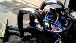 502 cu in 500hp marine engine