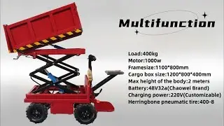 Dumper with Electric Lifting Platform