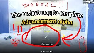 THE *EASIEST* ROUTE FOR ADVANCEMENT ALPHA (parkour reborn)