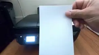 Предварительный просмотр печати на глянцевой фотобумаге Hp OfficeJet 3830