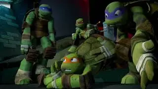 TMNT 2012 - Hit by a bus?