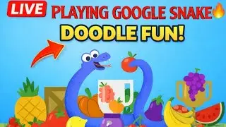 LIVE Google Snake Game 🐍 | Mobile Gameplay 🔥 | High Score Challenge