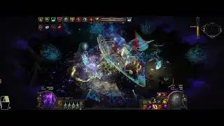 PoE Delve depth 6000+ nodes: The Crystal King's Throne (Depth: 6005) -  Aul, the Crystal King boss