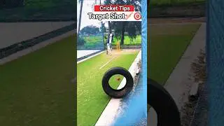 Target Shot 🏏🎯 Batting Tips #shorts
