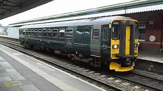 153372 departs Westbury