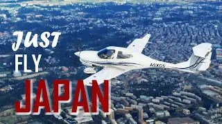Flight simulator MSFS 2020 Relaxing Flight Japan Series 1 -Maxed Settings- Ultrawide