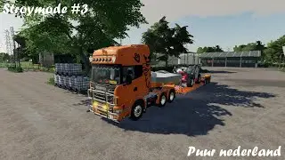 FS19 Story mode #3 | Nieuw machinery vervoeren.