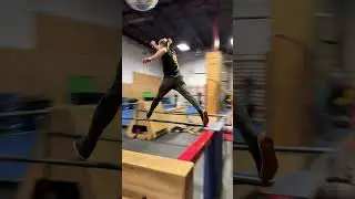 🥇 Speed parkour run by Olof Wood (1) in time trials class @ Apex Denver (April 18, 2024)
