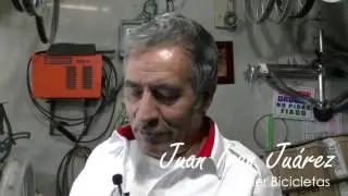 Conociendo nuestras Gente oficio bicicletero Juan Ivan Juarez