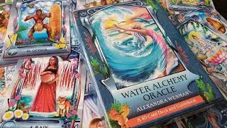 Flip Through & Review Of The Water Alchemy Oracle! 🌊✨🧜&zwj;♀️