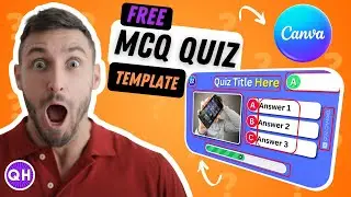 Canva Multiple Choice Question Quiz Template
