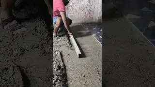 Floor plaster for tile work #trending #amazing