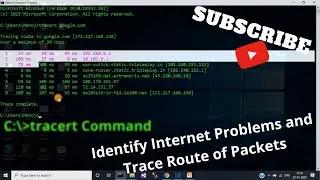 Traceroute Command in Networking - Windows CMD [in Hindi]