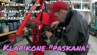 Klapikoneen remppaa ja huoltoa | Esittelen pari parannusta