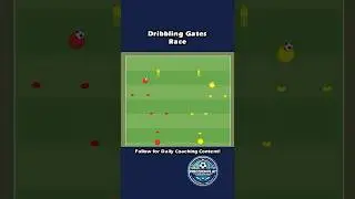 WARMUP DRIBBLING GATES RACE! ⚡ | Speed & Skill Drill